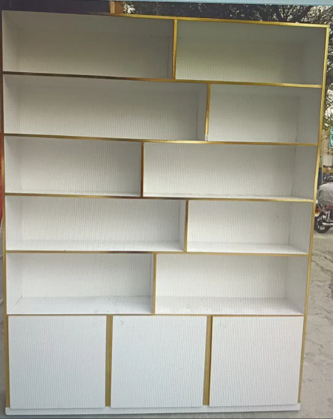 قفسه تمام ام دی اف فروشی|کتابخانه، شلف، قفسههای دیواری|کرمانشاه, |دیوار