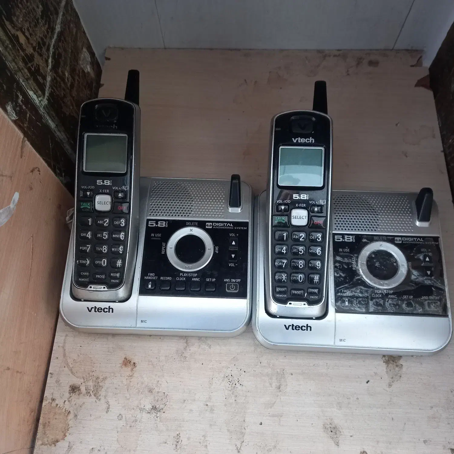 سه دستگاه تلفن بیسیم|تلفن رومیزی|کرمانشاه, |دیوار