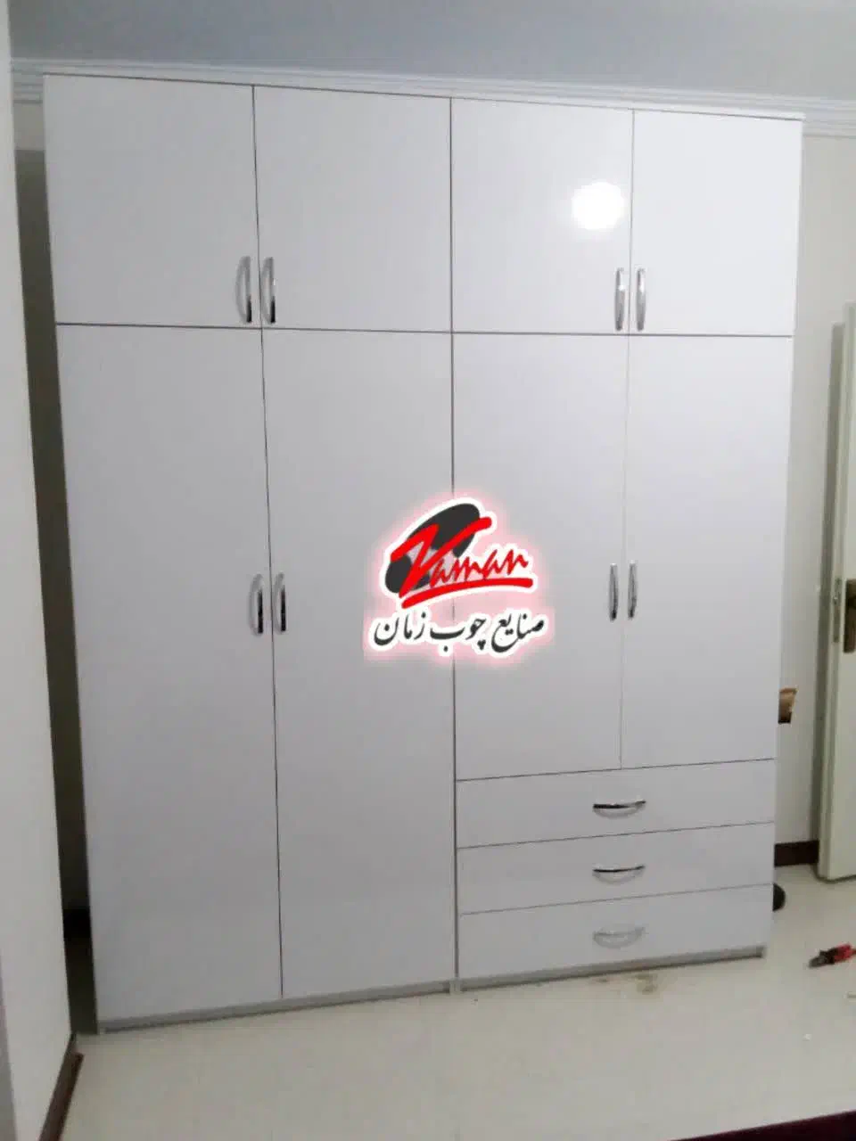 کمد دیواری ۳ کشو مدل دماوند کد۱۷۹|جاکفشی، کمد، دراور|اسلام‌شهر, شهرک الهیه|دیوار