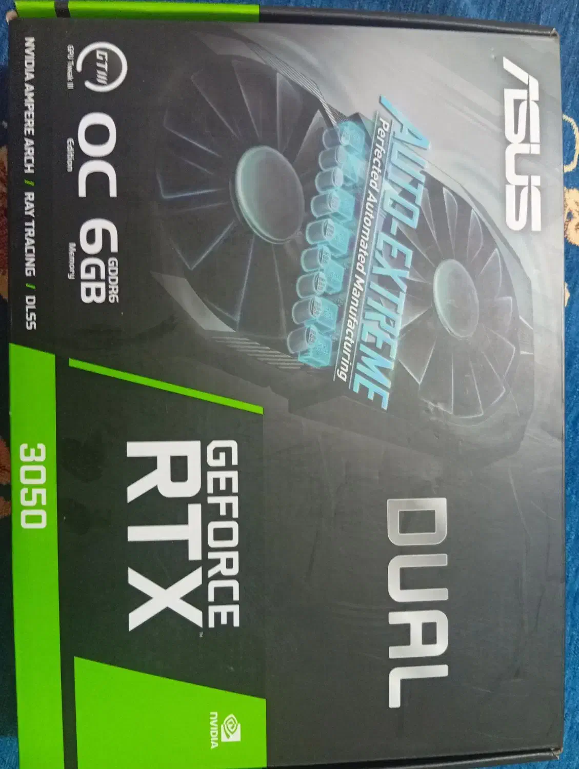 asus rtx 3050 6gb oc dual|قطعات و لوازم جانبی رایانه|ری, سیزده آبان|دیوار