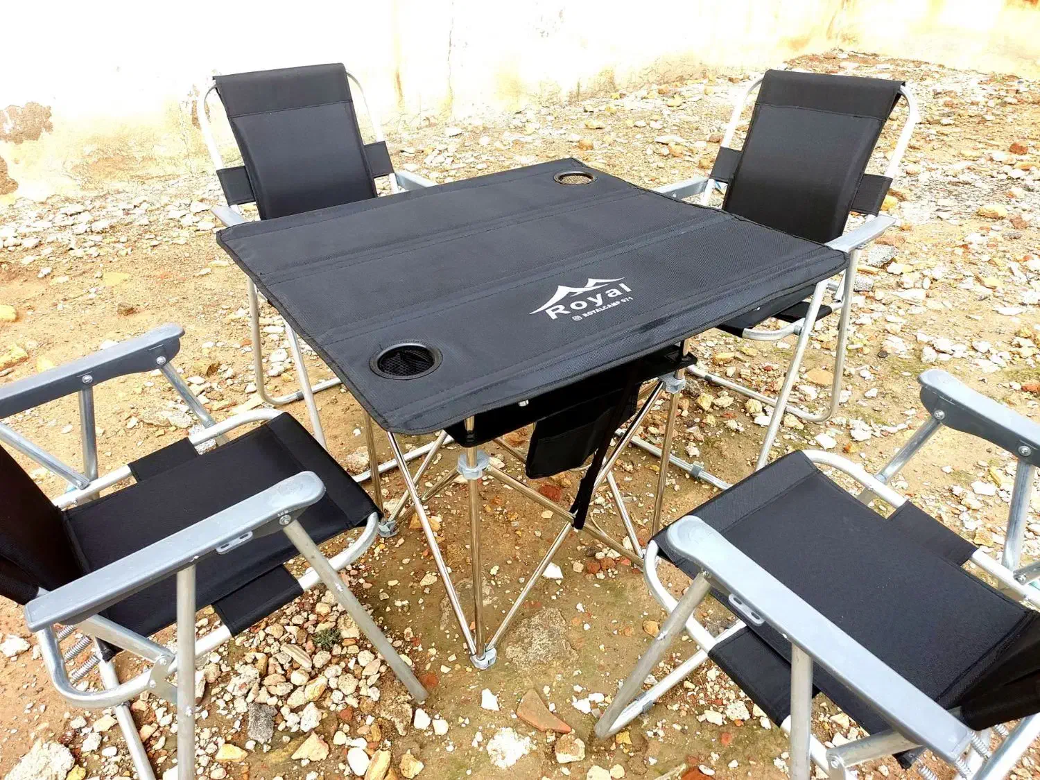 صندلی تاشو راحتی دسته دار مسافرتی ساحلی و میز سفری|صندلی و نیمکت|شیراز, گلکوب|دیوار