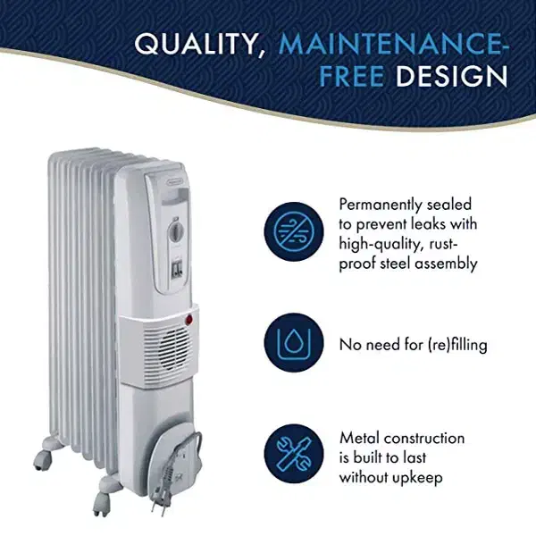 شوفاژبرقی رادیاتور دلونگی ایتالیایی باگارانتی24ماه|بخاری، هیتر، شومینه|تهران, امین حضور|دیوار