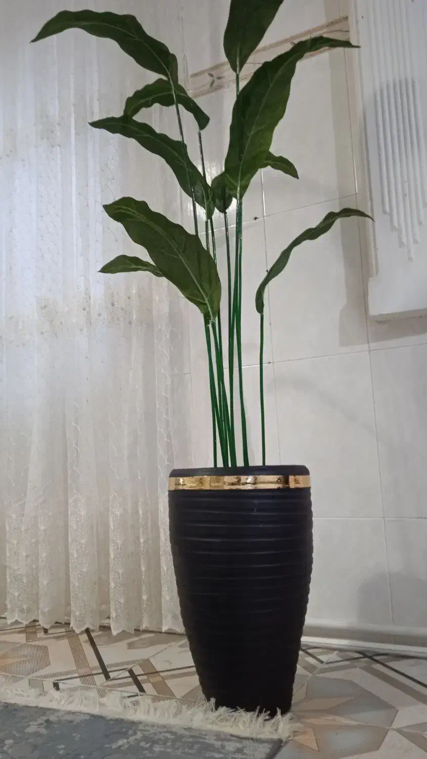 درختچه مصنوعی بزرگ|گل مصنوعی|خرمآباد, |دیوار