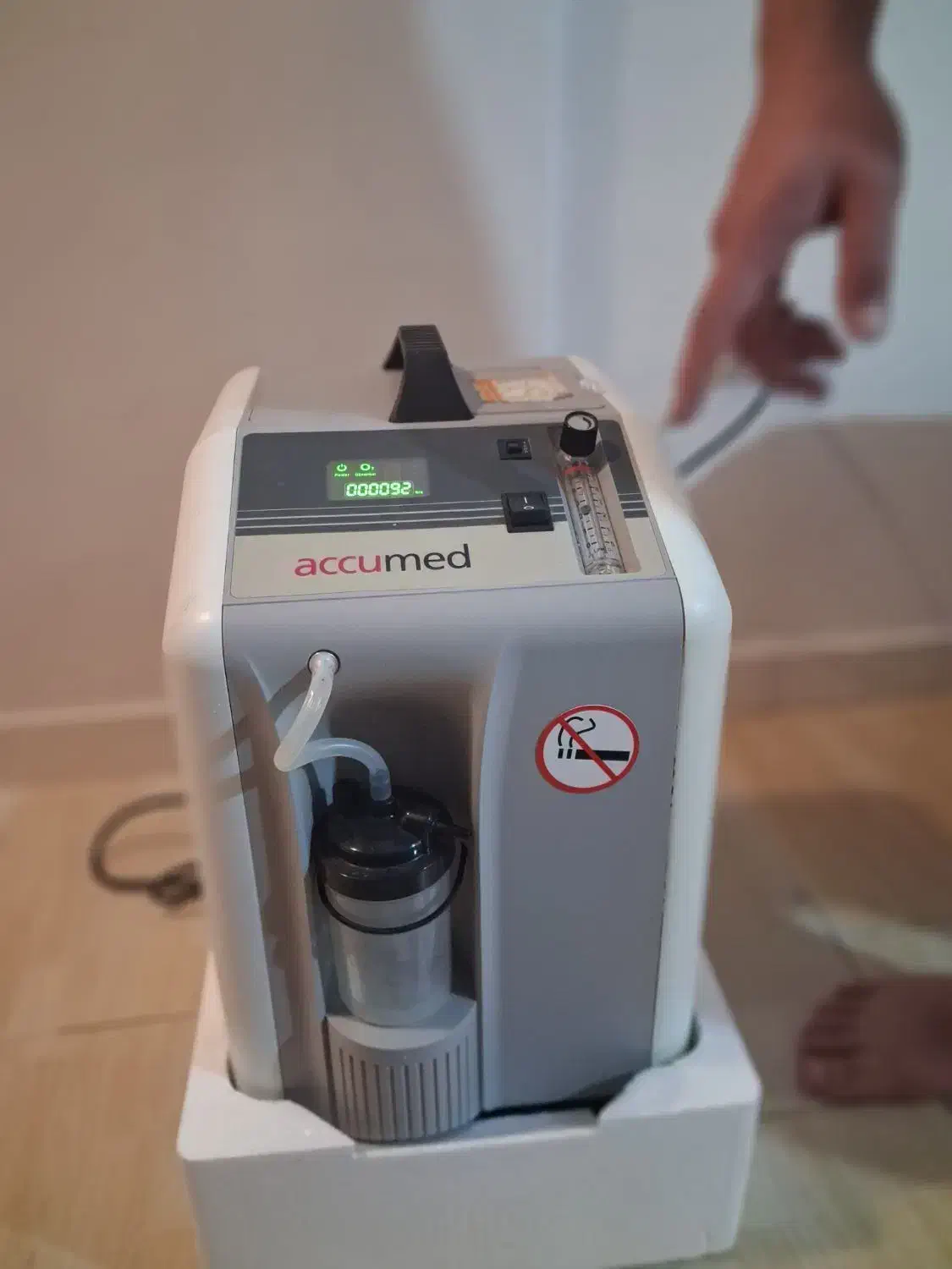 دستگاه اکسیژن ساز اکیومد ۵ لیتری|آرایشی، بهداشتی، درمانی|محمدیه-قزوین, |دیوار