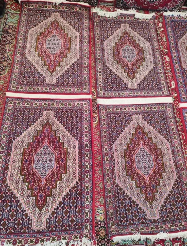 ۴جفت قالی دست باف نو (پشتی کلاو فرنگ)|فرش|سنندج, |دیوار