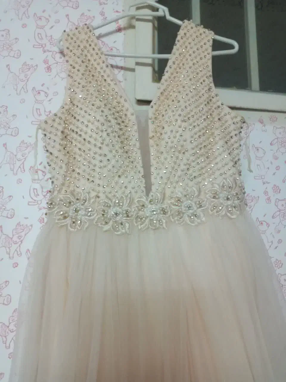 لباس مجلسی مروارید دوزی شده|لباس|آران و بیدگل, |دیوار