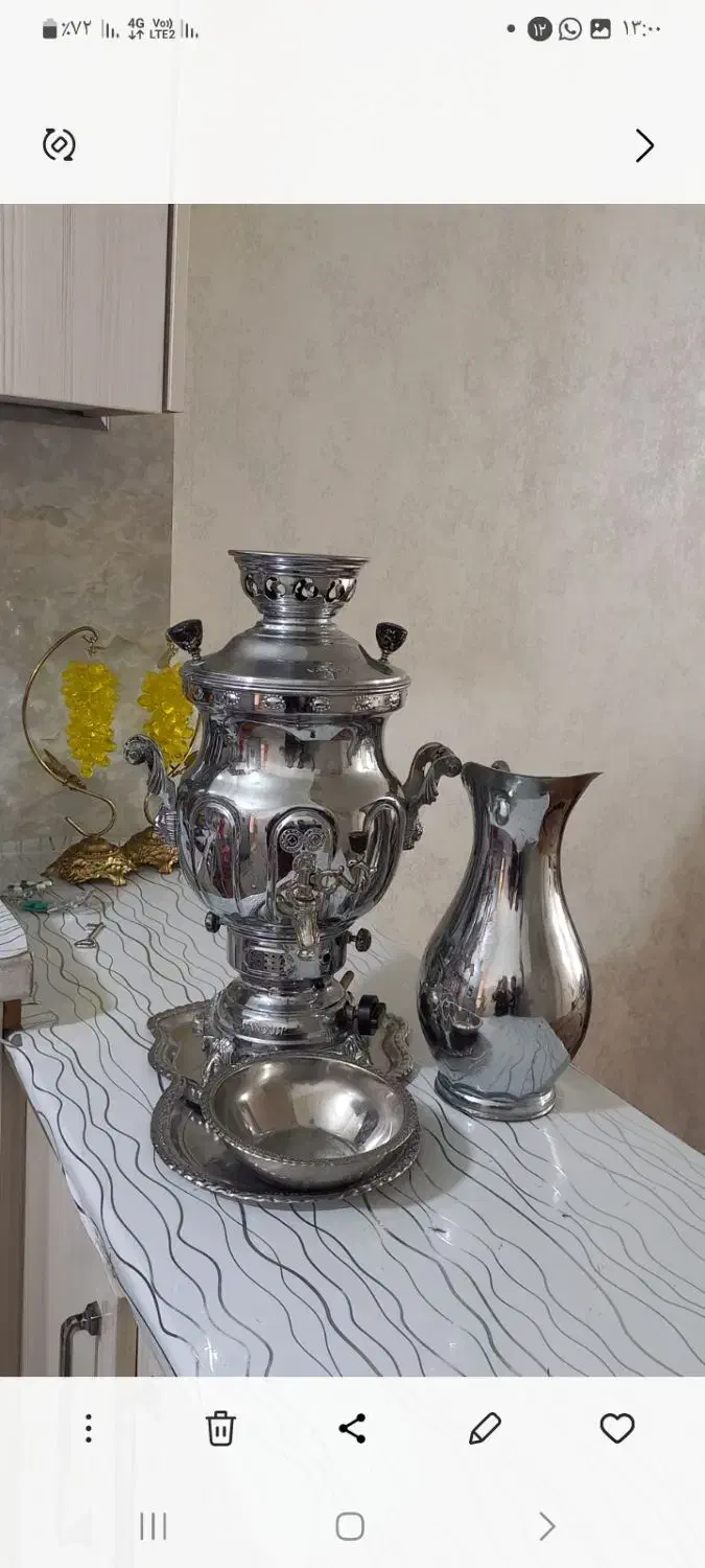 سماور سالم سالم  چهار و دویست|سماور، چای‌ساز، قهوه‌ساز|تهران, شهرک ولیعصر شمالی|دیوار