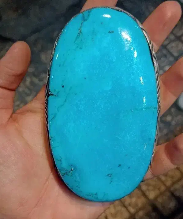 سگک کمربند فیروزه آمریکایی قاب نقره استرلینگ|جواهرات|تهران, بازار|دیوار