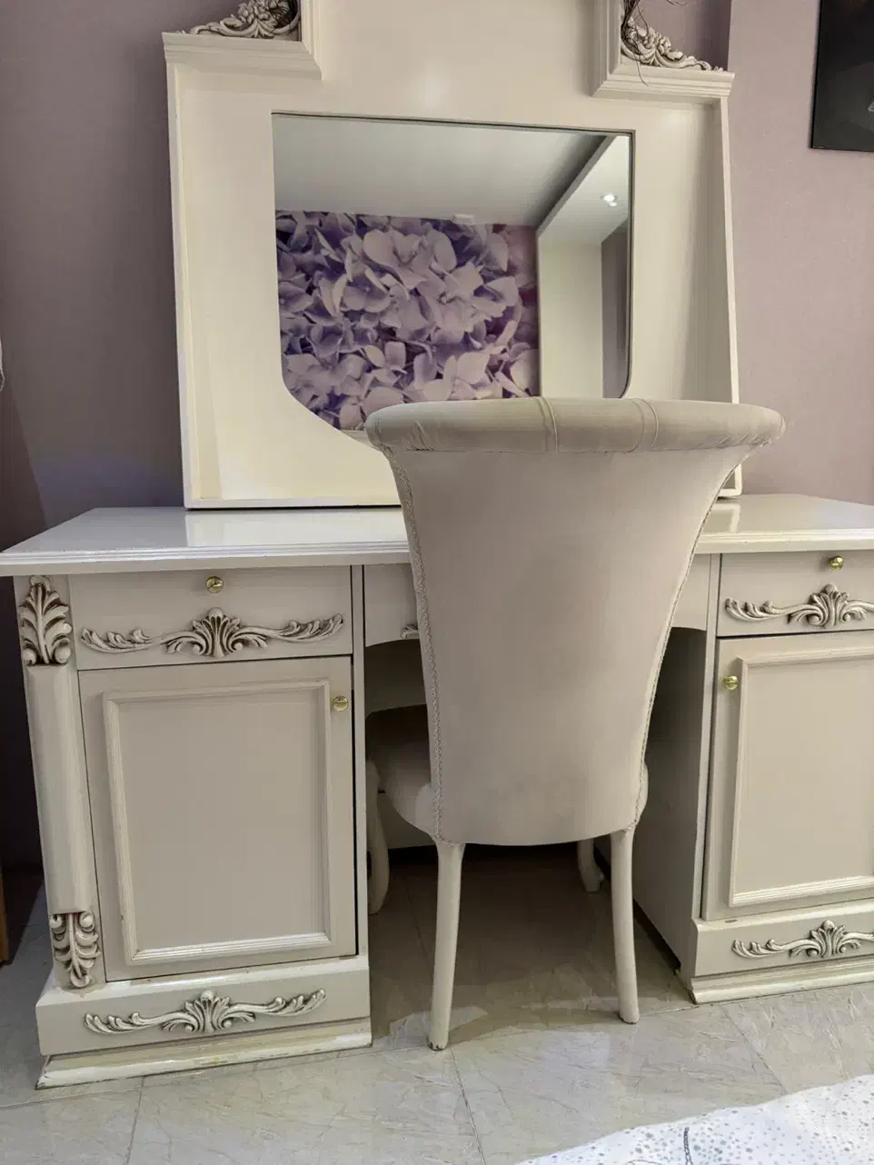 ست میزآرایش و میز اتو به همراه جاکفشی|جاکفشی، کمد، دراور|تهران, دهکده المپیک|دیوار