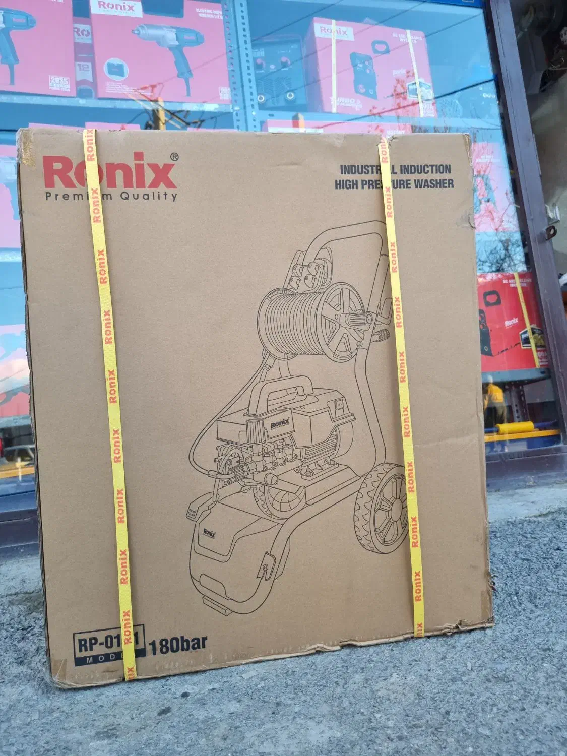 کارواش شاسی دار دینامی ۱۸۰بار Ronix (راینو)|ابزارآلات|مریوان, |دیوار