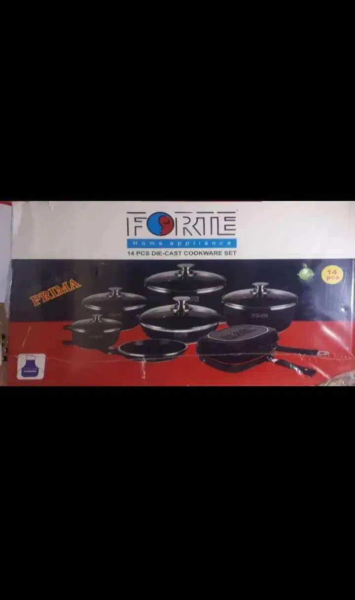 سرویس قابلمه فورته ۱۴ پارچه اکبند|ظروف پختوپز|شاندیز, |دیوار