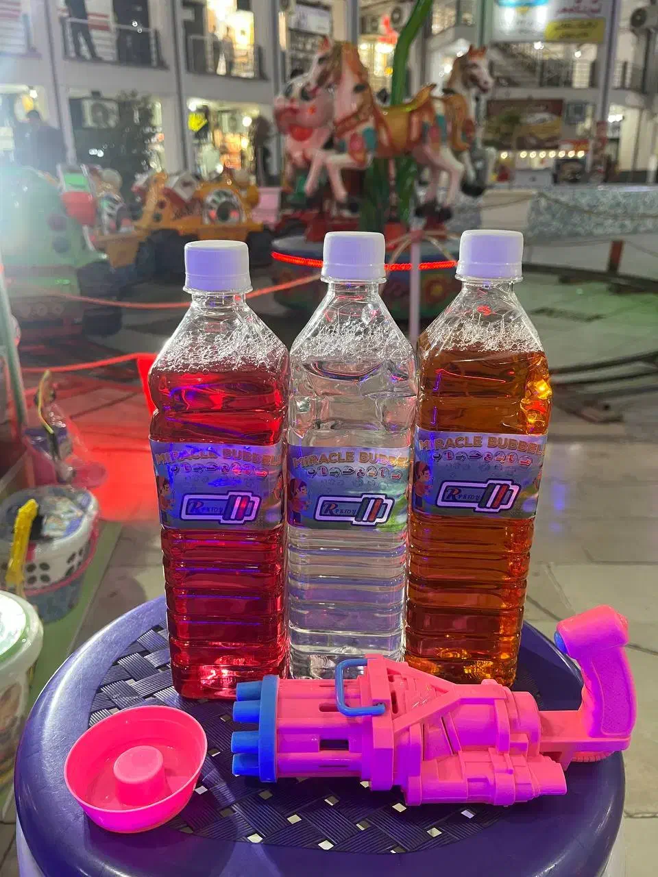 مایع حباب ساز میراکل و تفنگ حباب ساز درج|اسباب‌بازی بچه|فولادشهر, B5|دیوار