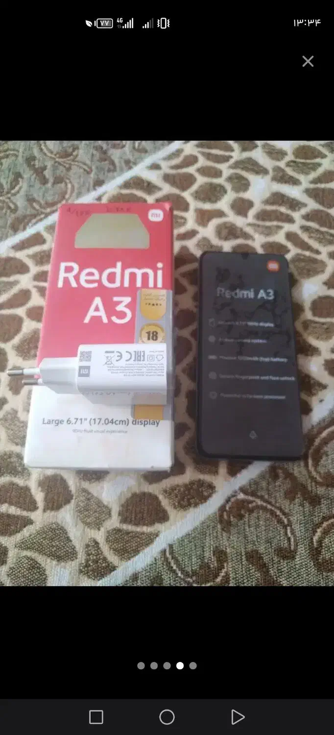 Redmi A3 فوُّری|موبایل|اصفهان, باتون|دیوار