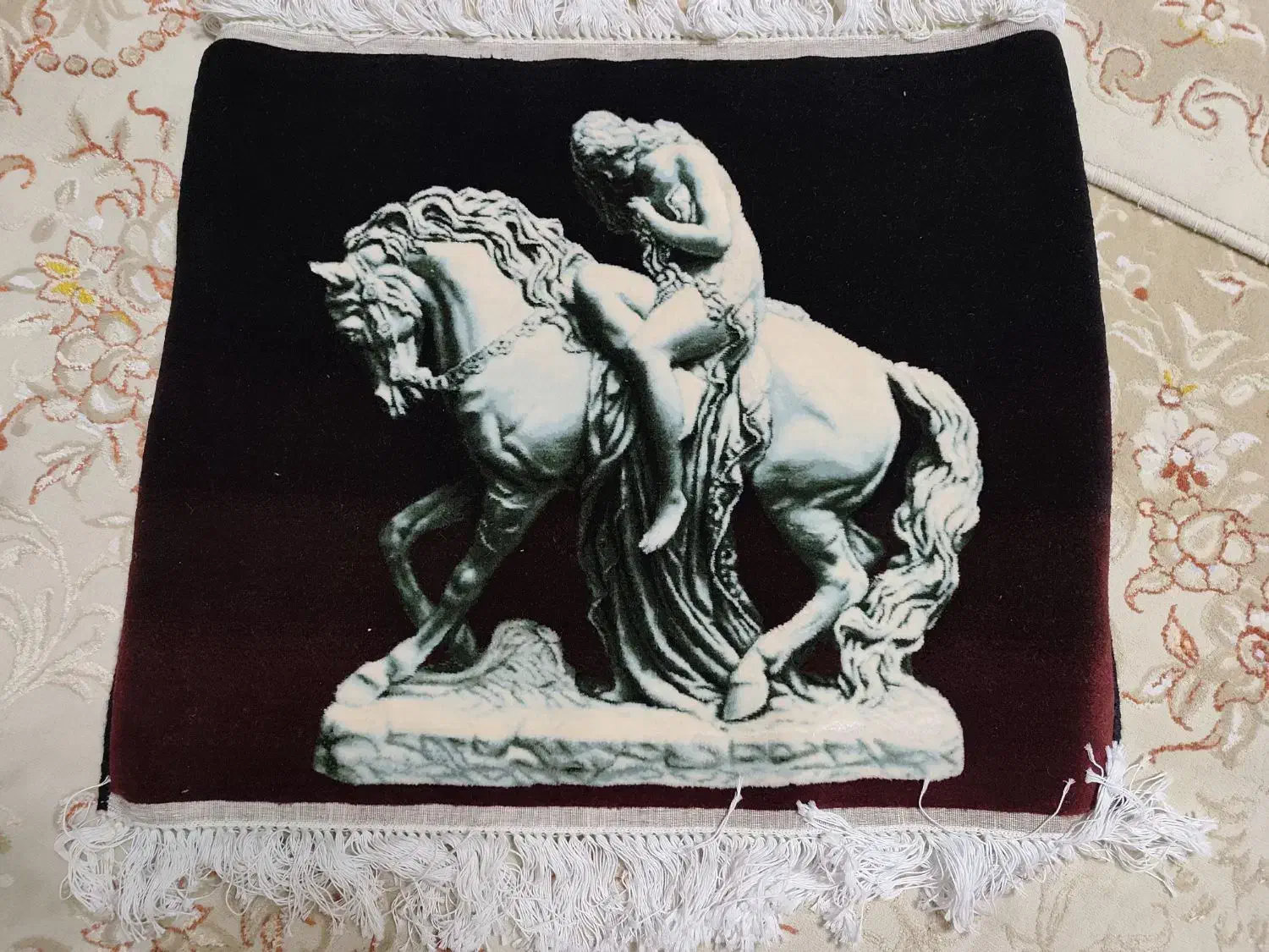 تابلو فرش دستباف لیدی گویدا|تابلو فرش|خرمآباد, |دیوار