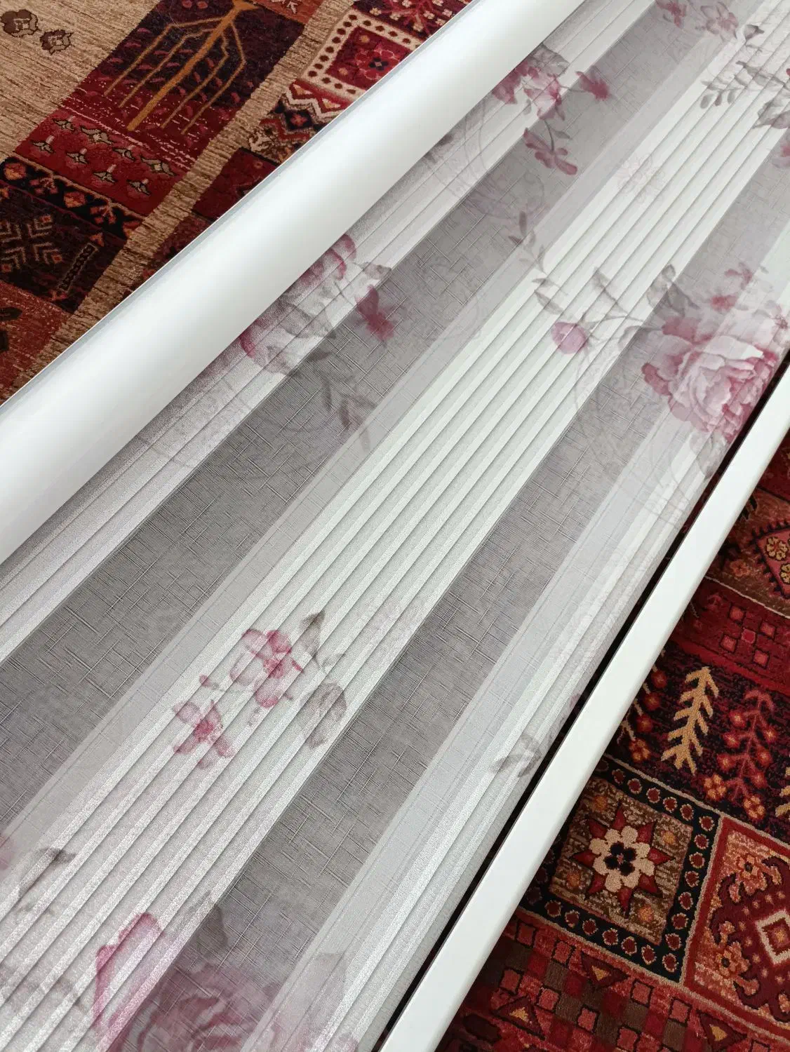 پرده زبرا جنس ترک|پرده، رانر، رومیزی|فریمان, |دیوار