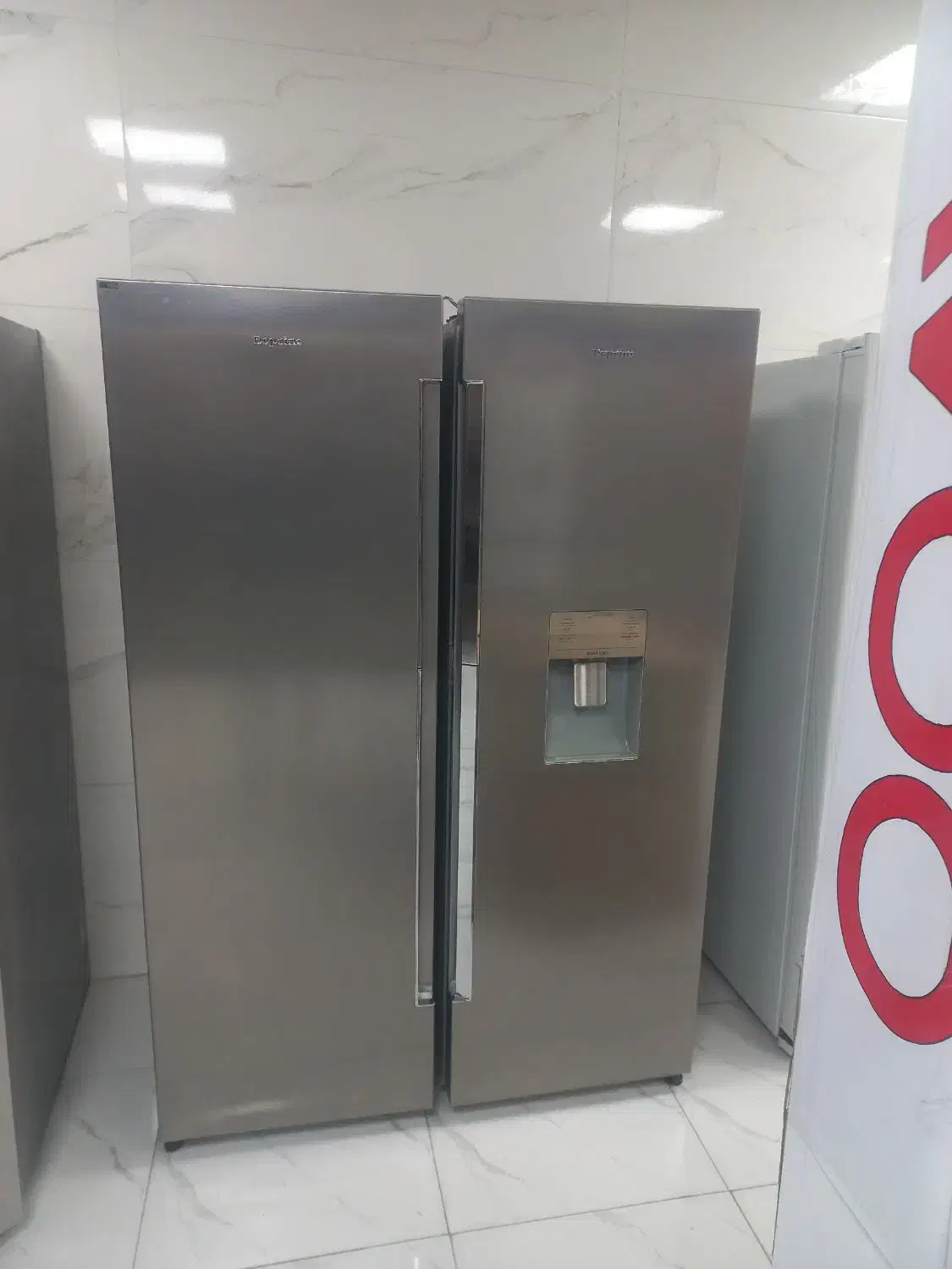 یخچال فریزر دوقلو دیپونت مدل مکس یخساز اتومات|یخچال و فریزر|مشکین‌دشت, |دیوار