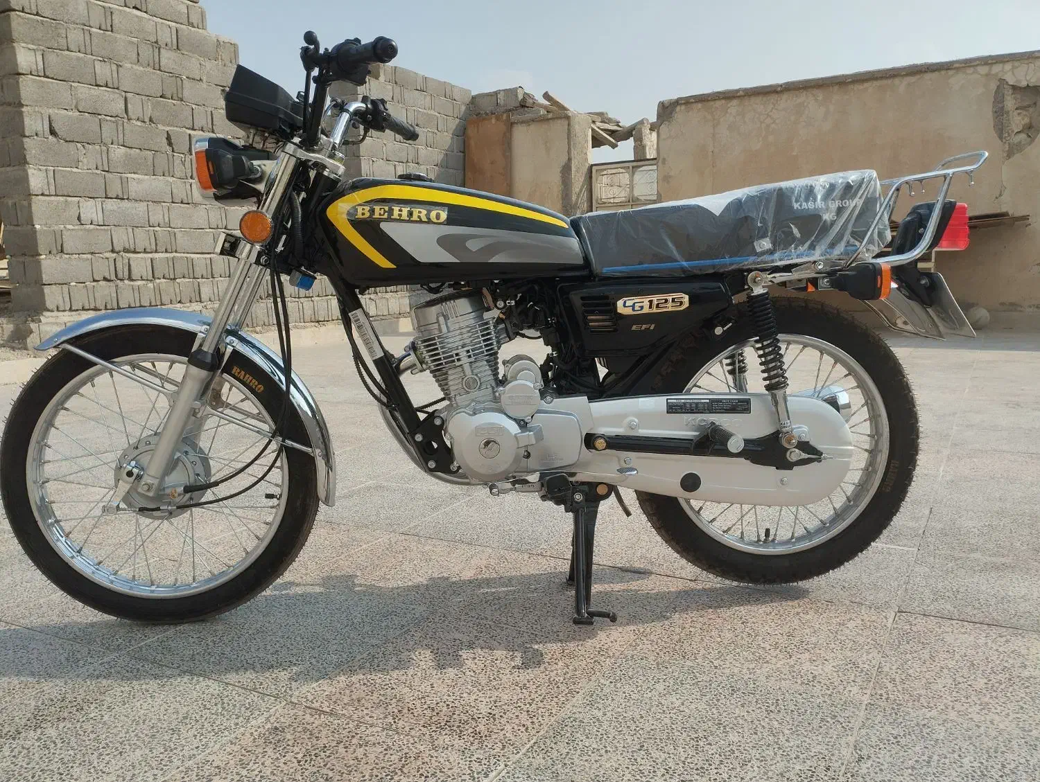موتور بهرو ۱۲۵استارتی صفر|موتورسیکلت|بندرعباس, |دیوار