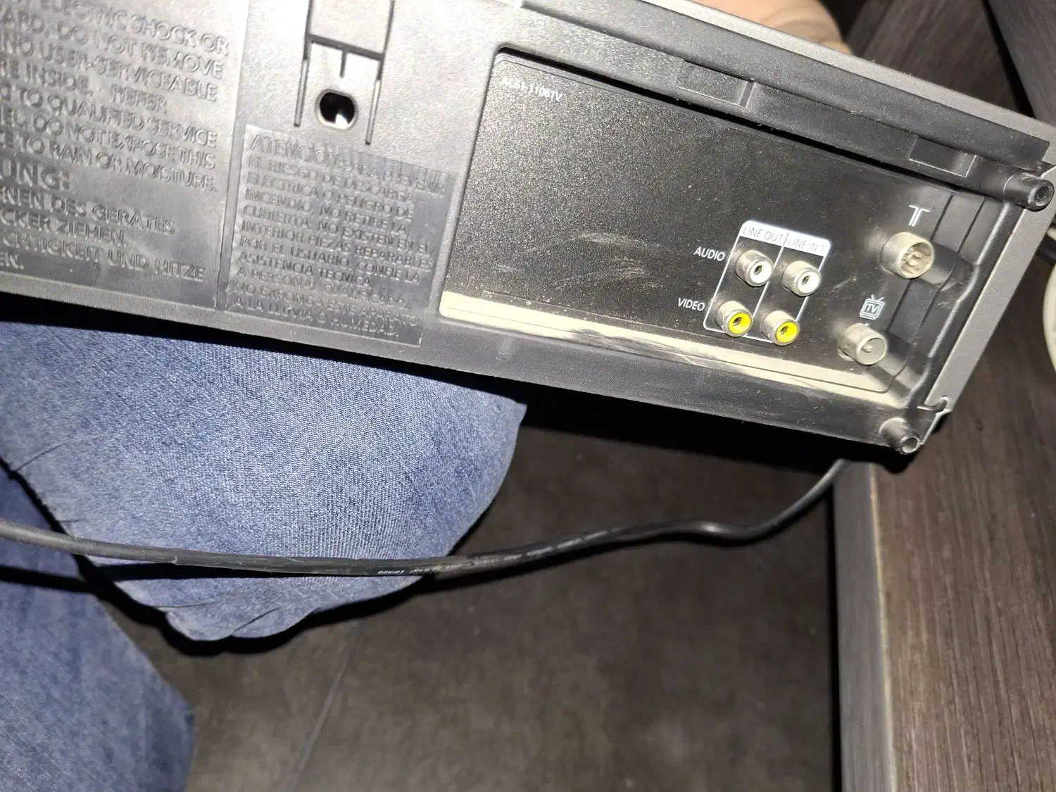 دستگاه ویدئوVHS پخش/ضبط و DVD پلیر سامسونگ|پخشکننده DVD و ویدیو|همدان, |دیوار