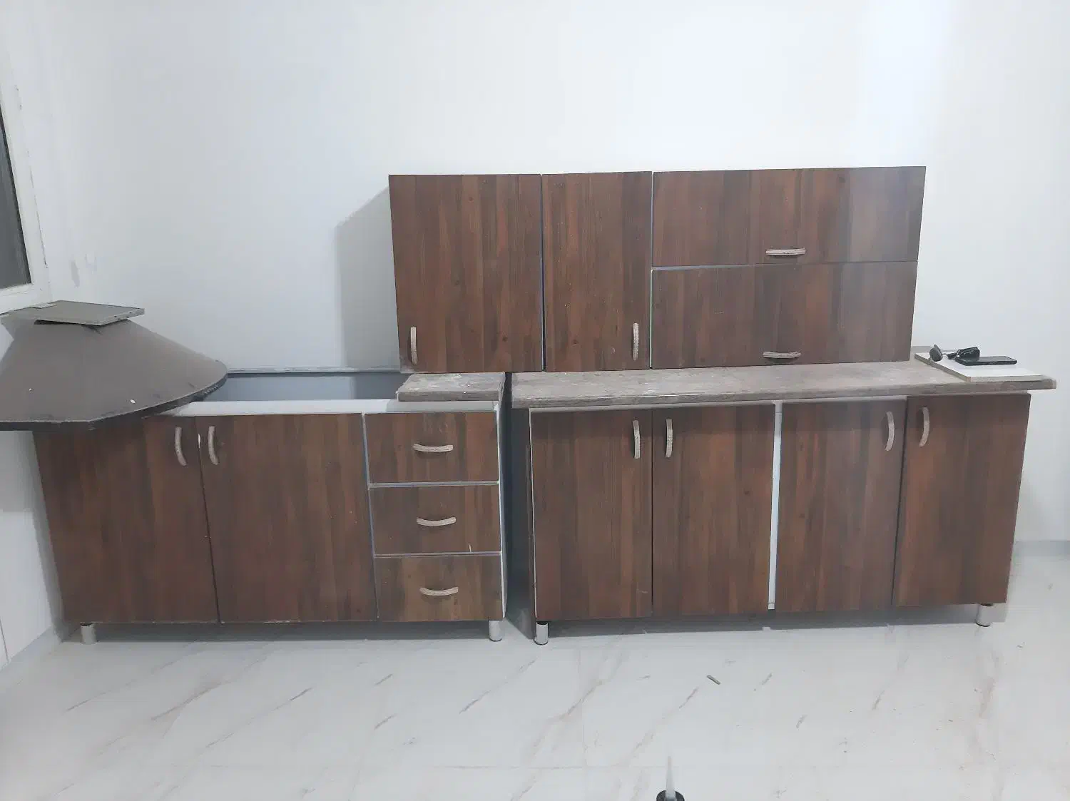 کابینت فلز MDF - هود - ام دی اف|هود|فسا, |دیوار