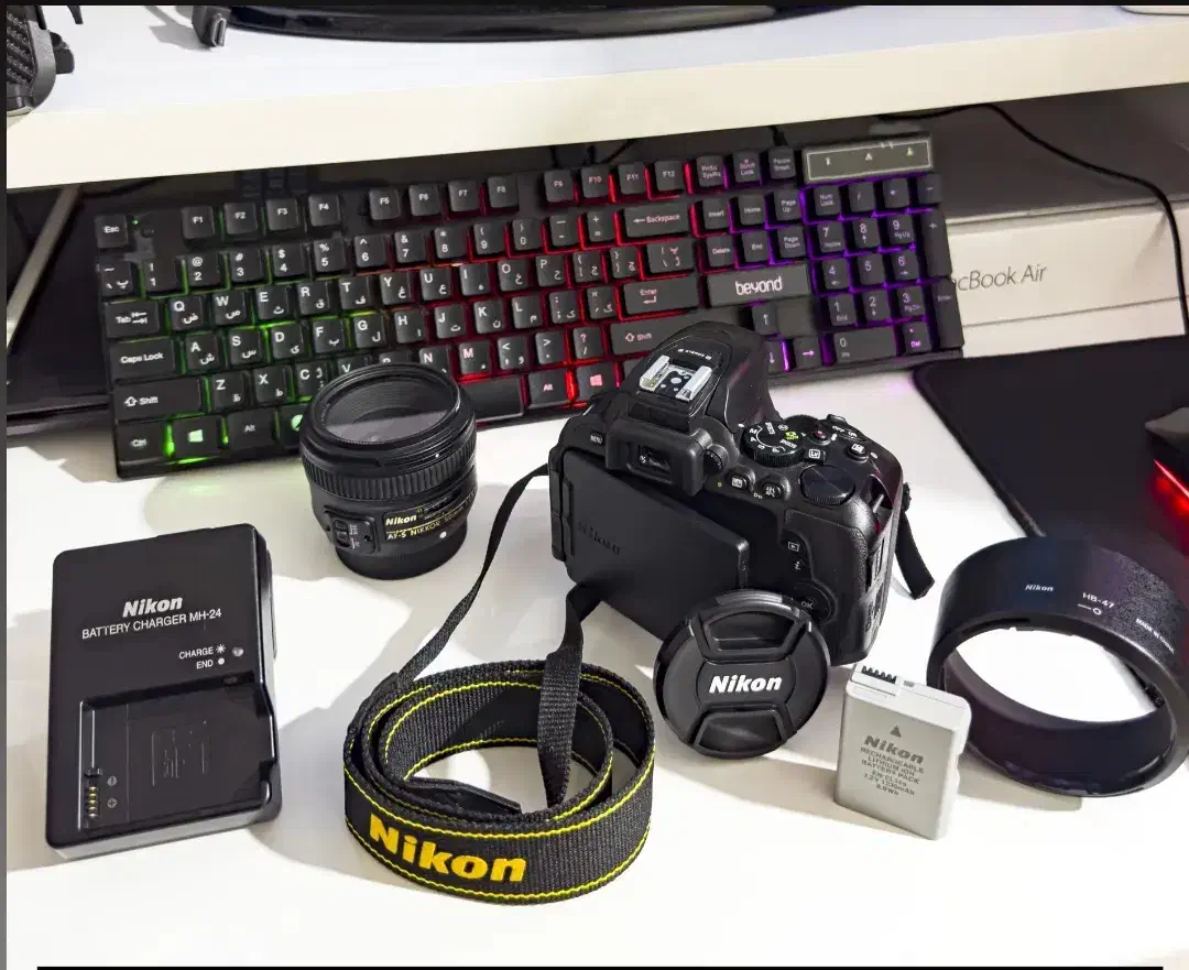 دوربین نیکون 5600|دوربین عکاسی و فیلم‌برداری|اهواز, بهشت آباد|دیوار