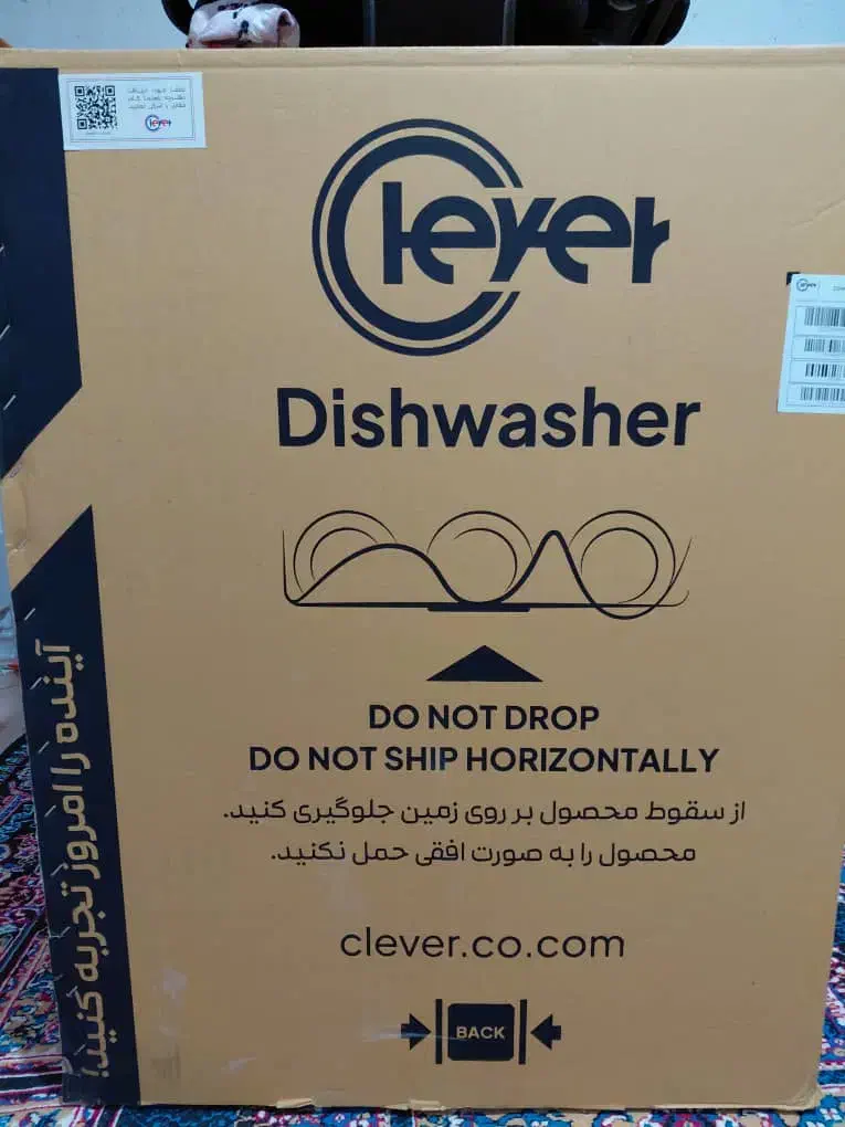 یک عدد یخچال فریز کلور و ظرف شوی کلور داخل کارتون|یخچال و فریزر|شازند, |دیوار