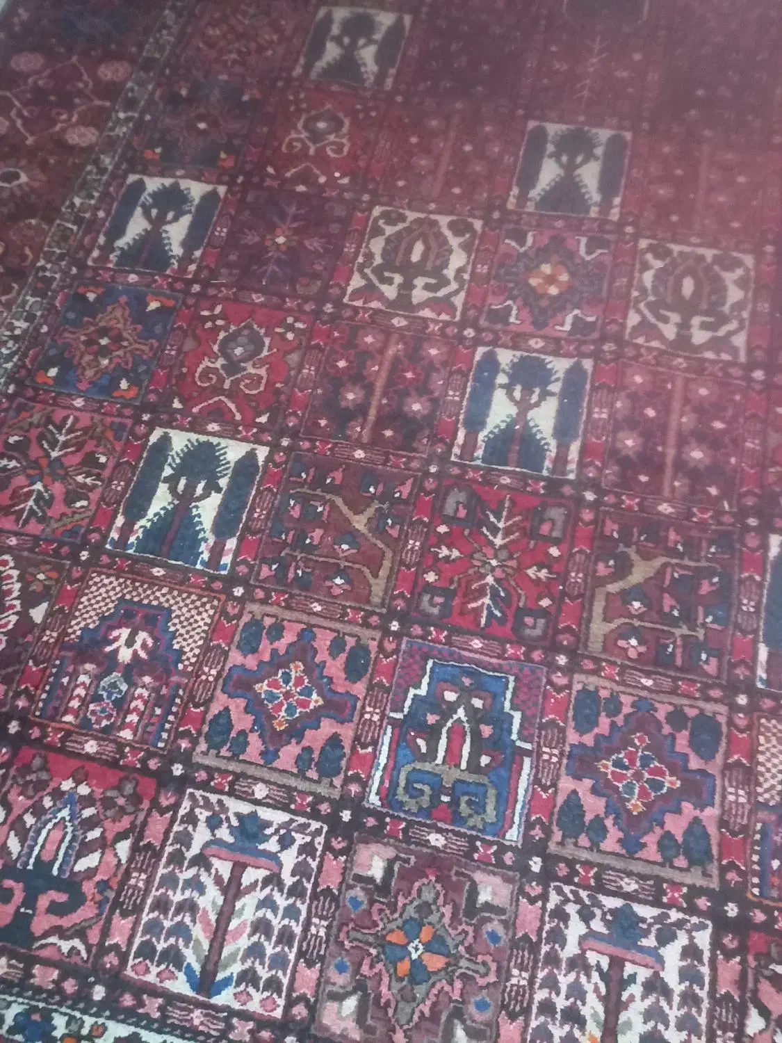 فرش دستباف|فرش|اصفهان, شاهزید|دیوار