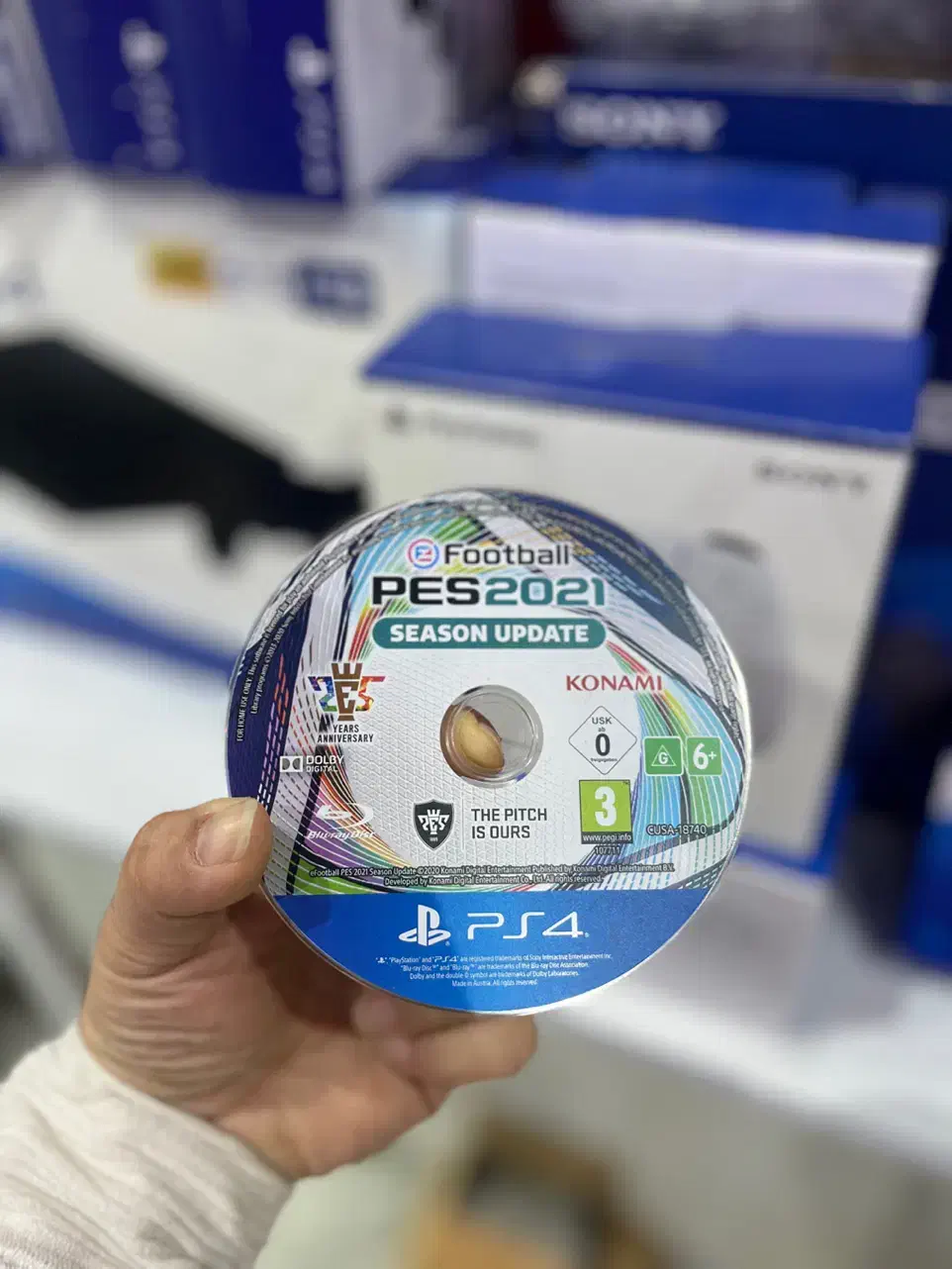 دیسک محبوب pes2021 اورجینال درحد نو|کنسول، بازی ویدئویی و آنلاین|آمل, |دیوار