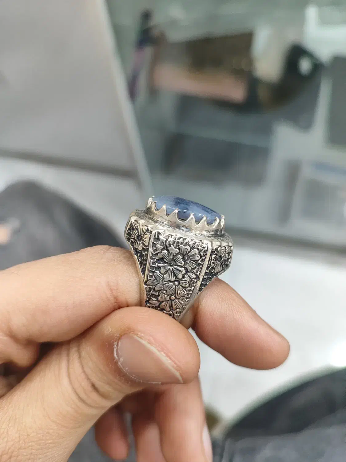 شجر قاعن خوش نقش رکاب ستساز استاد سجادی|جواهرات|محمدیه-قزوین, |دیوار