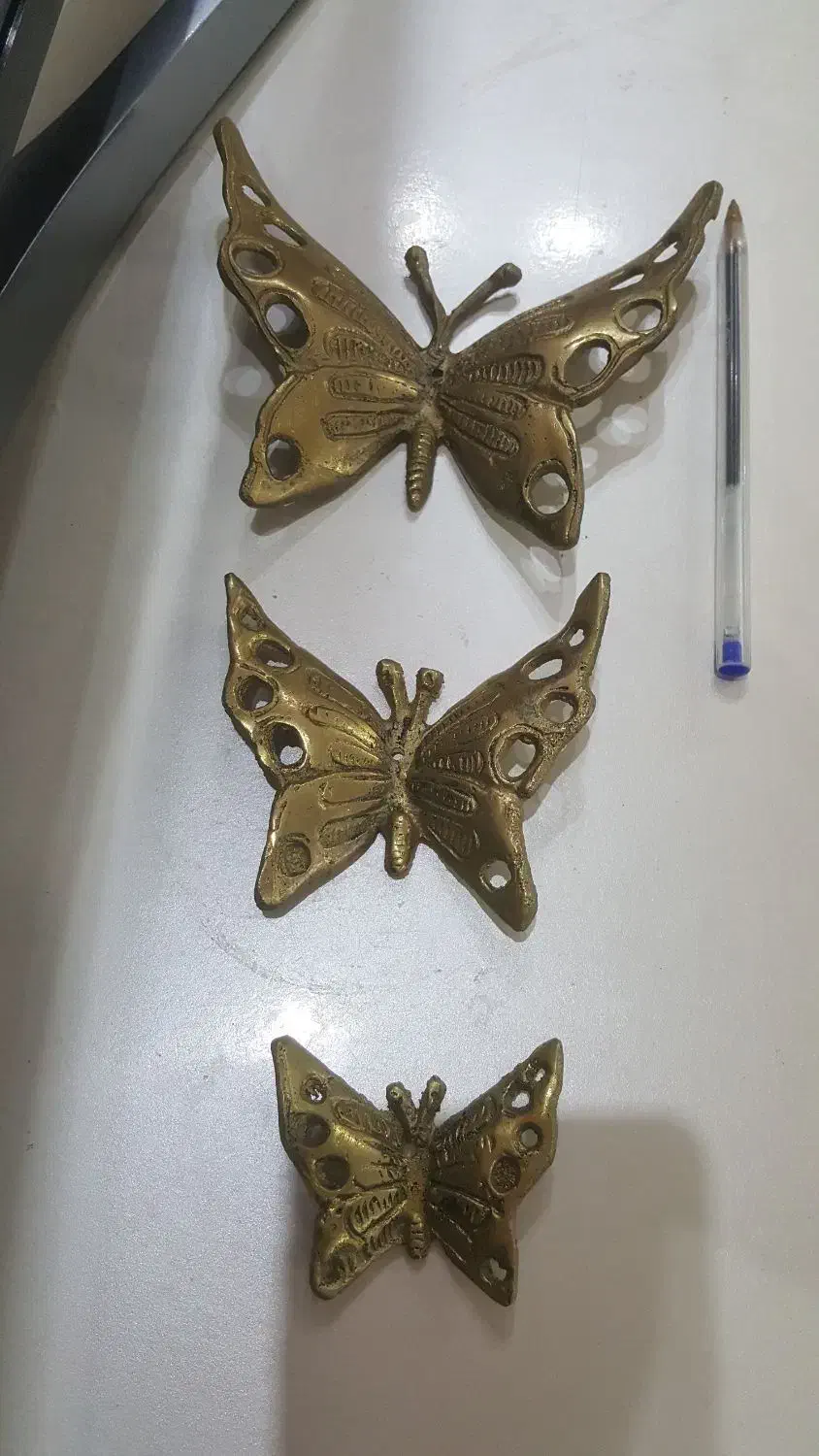 پروانه های برنزی|مجسمه، تندیس، ماکت|اردبیل, |دیوار