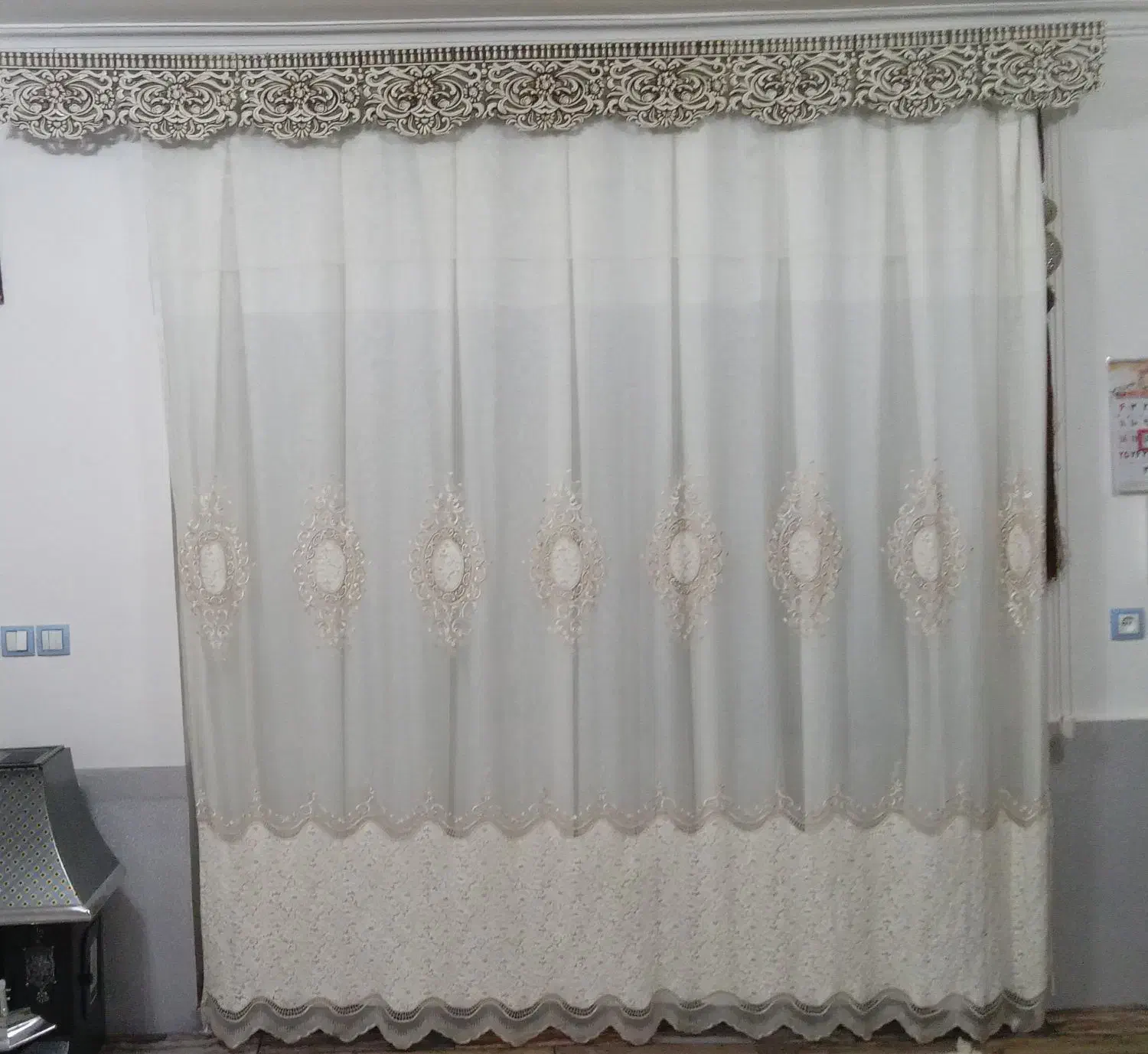پرده|پرده، رانر، رومیزی|بناب, |دیوار