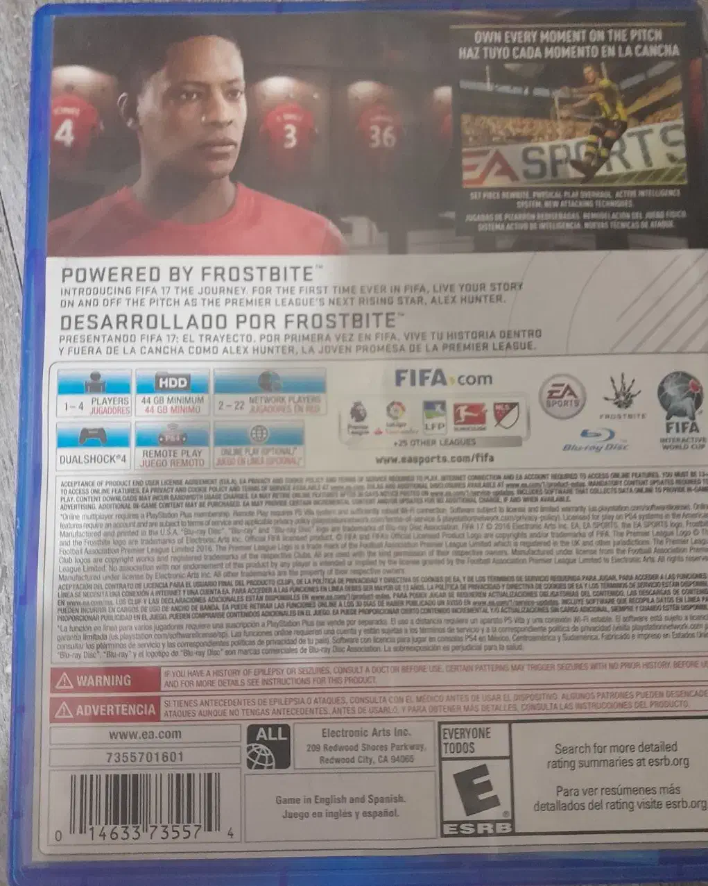 سی‌دی فیفا ۲۰۱۷ برای ps4|کنسول، بازی ویدئویی و آنلاین|اهواز, کوی آغاجاری|دیوار