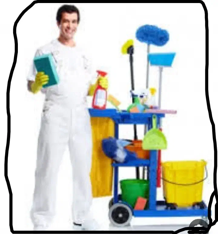 نظافت وتمیز کاری منزل وراه پله با کادر مجرب|خدمات نظافت|گلپایگان, |دیوار