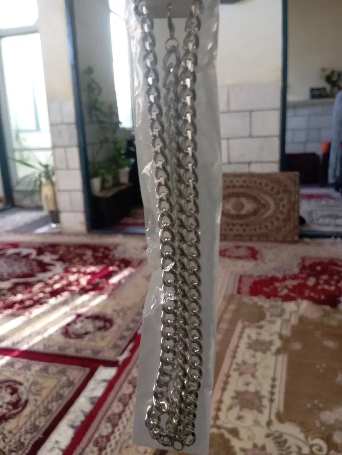 گردنبند و دست بند استیل|بدلیجات|دلیجان, |دیوار