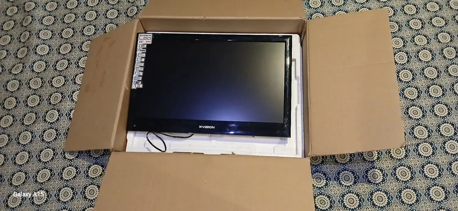 تلویزیون ال ای دی 22 ایکس ویژن|تلویزیون و پروژکتور|تهران, اکباتان|دیوار