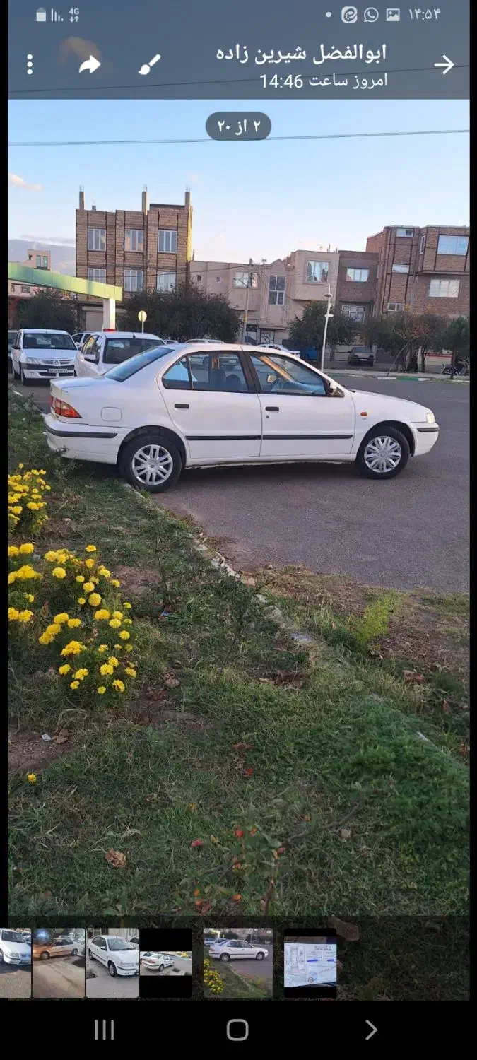 فروش سمند کلاس شانزده هست مفلند چودنی هست|خودرو سواری و وانت|پارس‌آباد, |دیوار