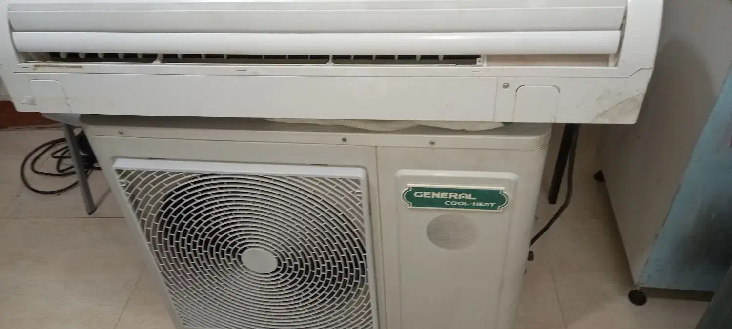 اسپیلت ۳۰ جنرال لبخند گرم و سرد در حد|کولر گازی و فن‌کوئل|گالیکش, |دیوار