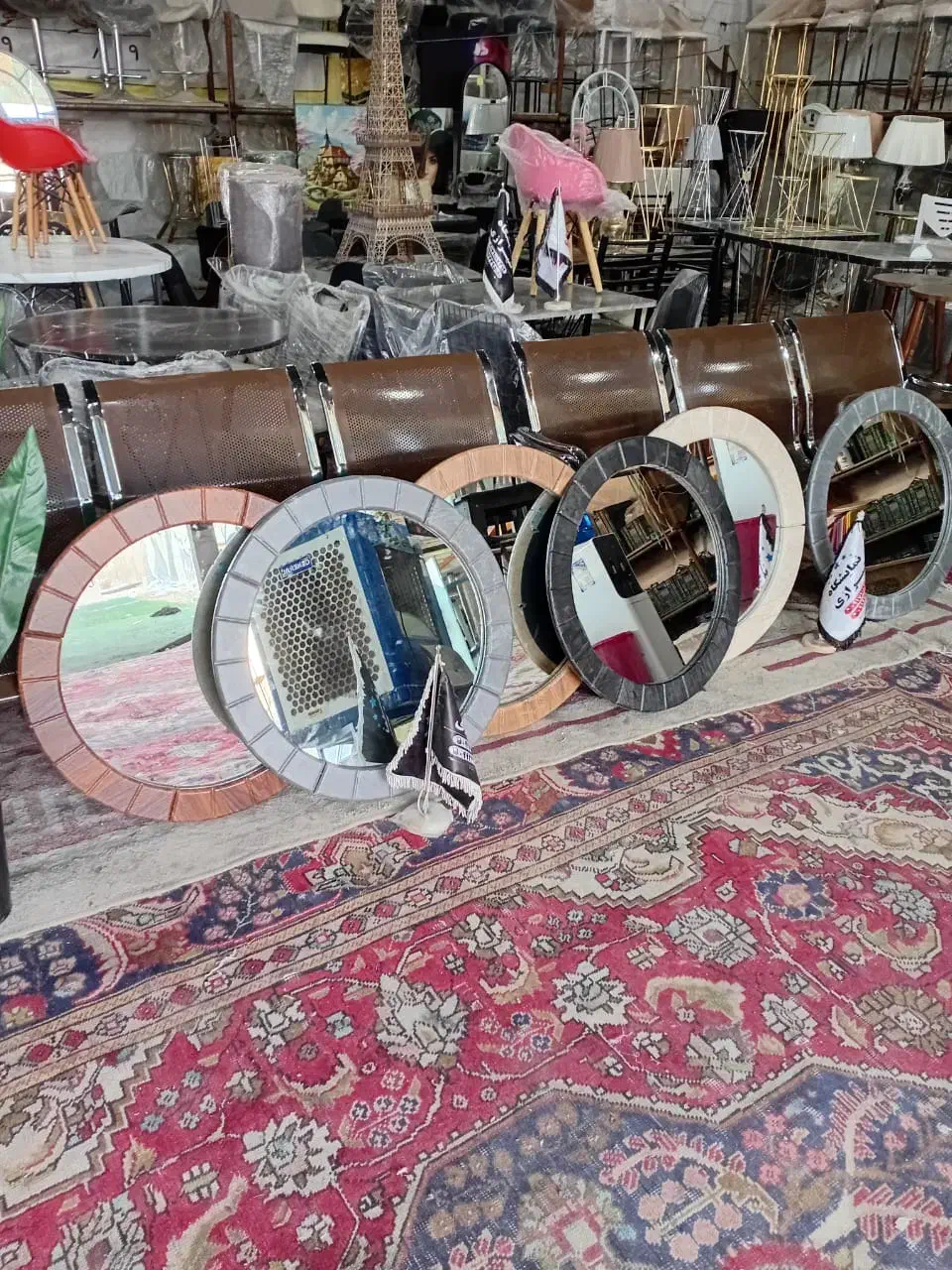 پخش آینه ام دی اف گرد مربع مستطیل نیم هلال گنبدی|آینه|شیراز, وزیرآباد|دیوار