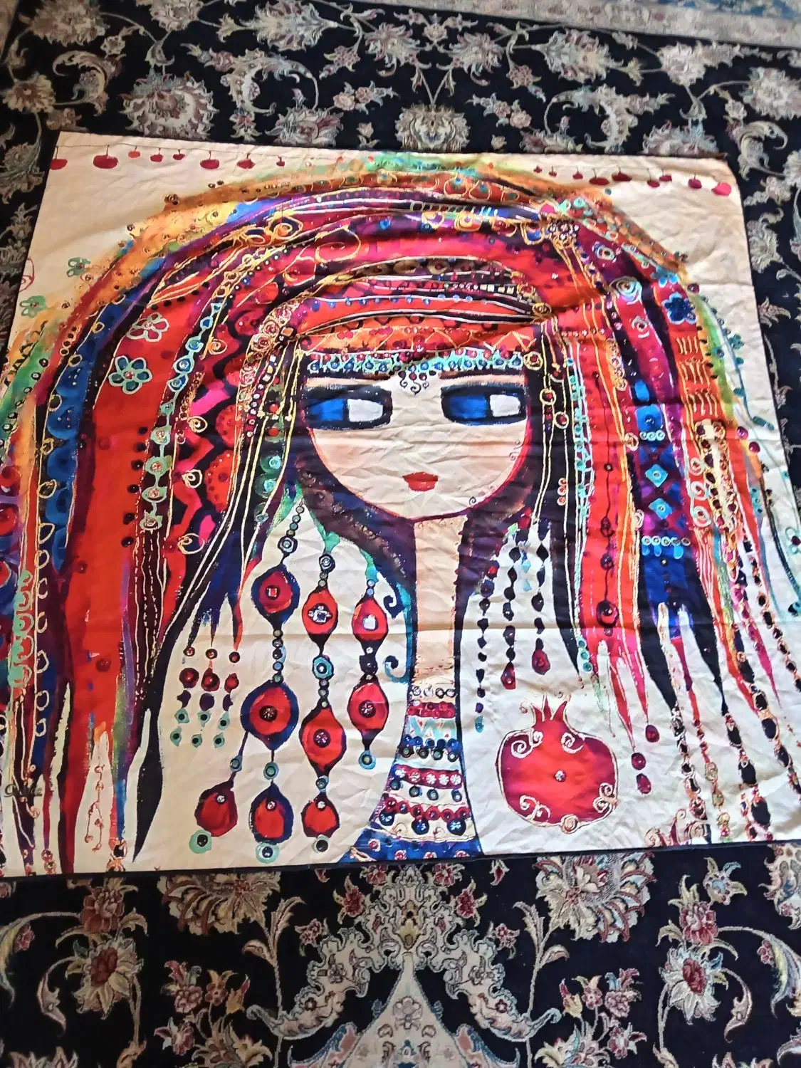 روسری ابرنگی|لباس|پرند, فاز ۰|دیوار