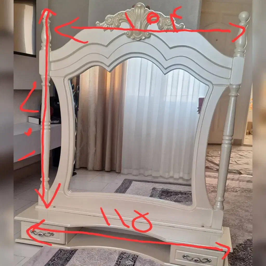 ایینه و کشو|آینه|تهران, وحیدیه|دیوار