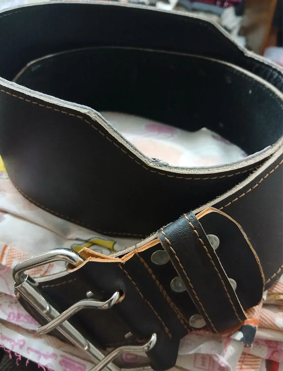 کمر بند بدنسازی چرم اصل|کیف، کفش، کمربند|مشهد, رضاشهر|دیوار