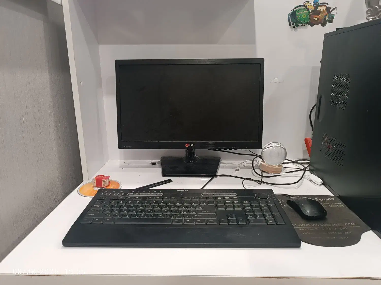 ست کامل کامپیوتر LG در حد نو|رایانه رومیزی|گرمی, |دیوار