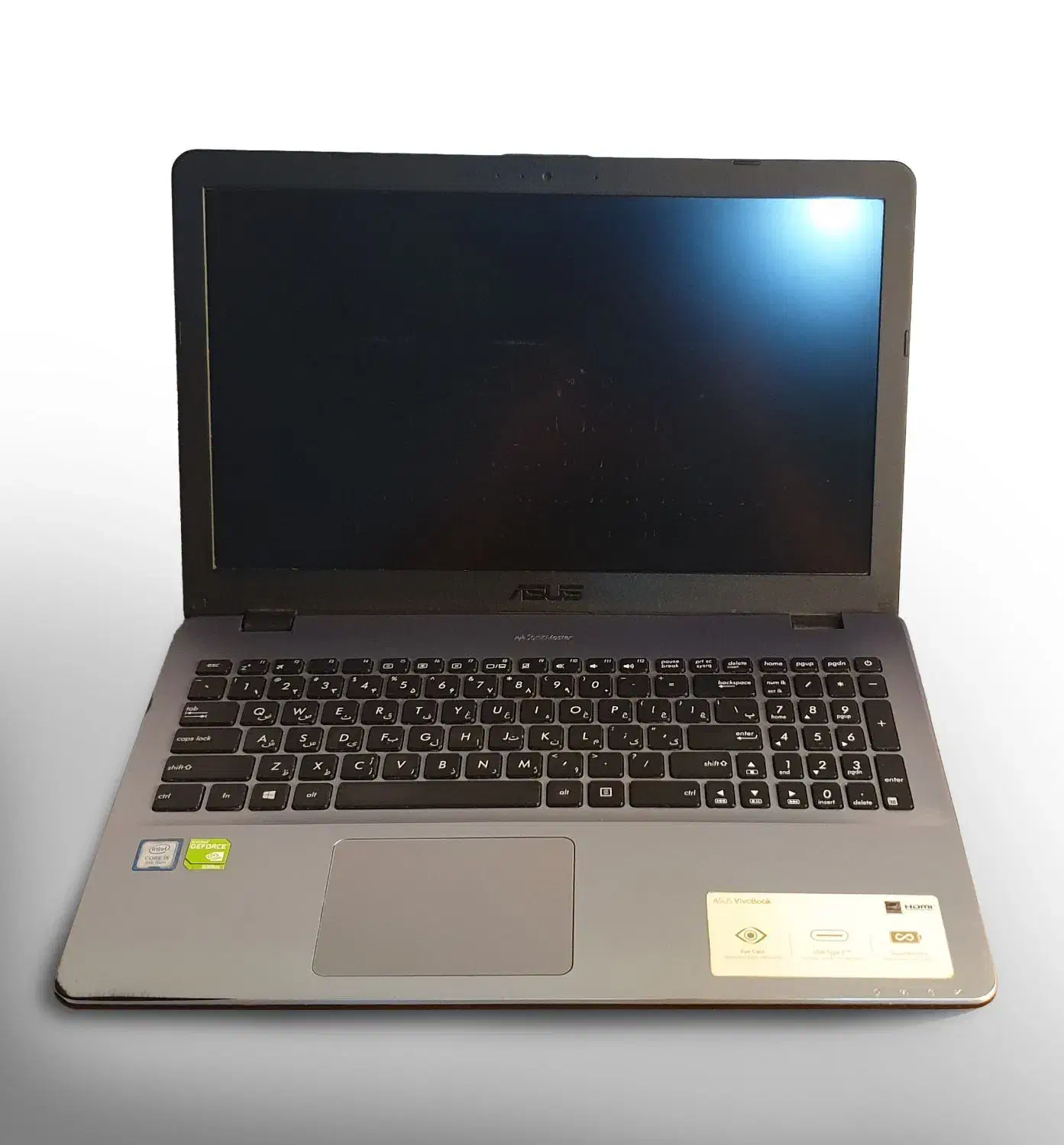 لپ تاپ ایسوس Asus کارکرده|رایانه همراه|نیشابور, تختی|دیوار