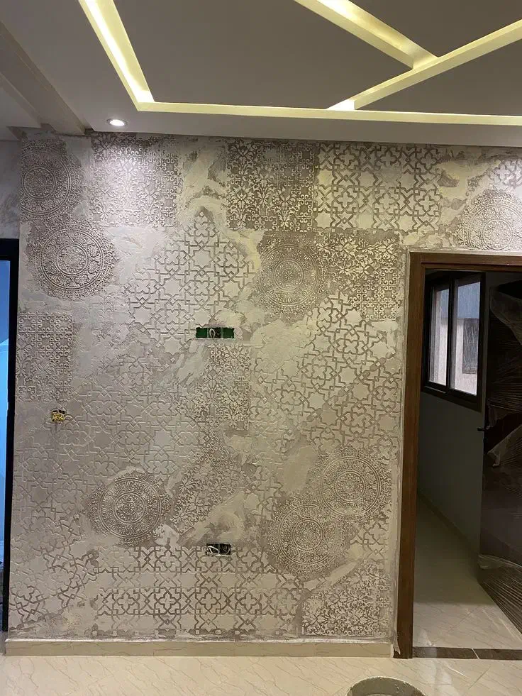 نقاشی.پتینه.ورق طلا.|خدمات پیشه و مهارت|اراک, |دیوار