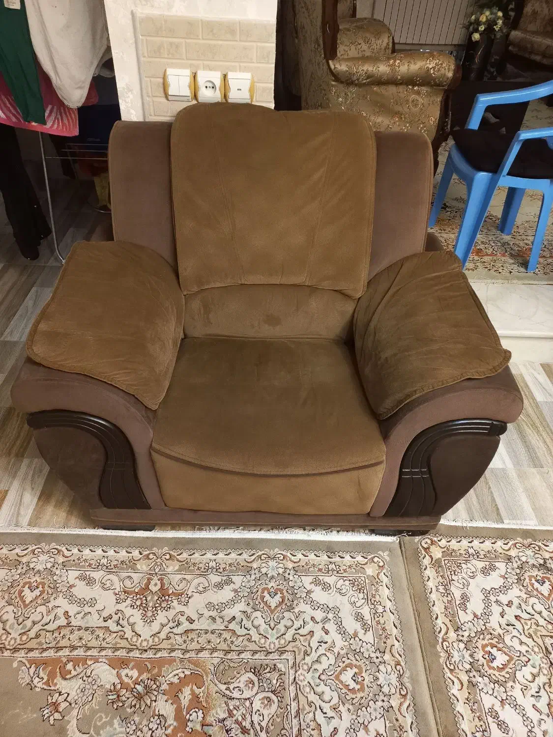 مبل راحتی هفت نفره|مبلمان خانگی و میز عسلی|خرمدره, |دیوار