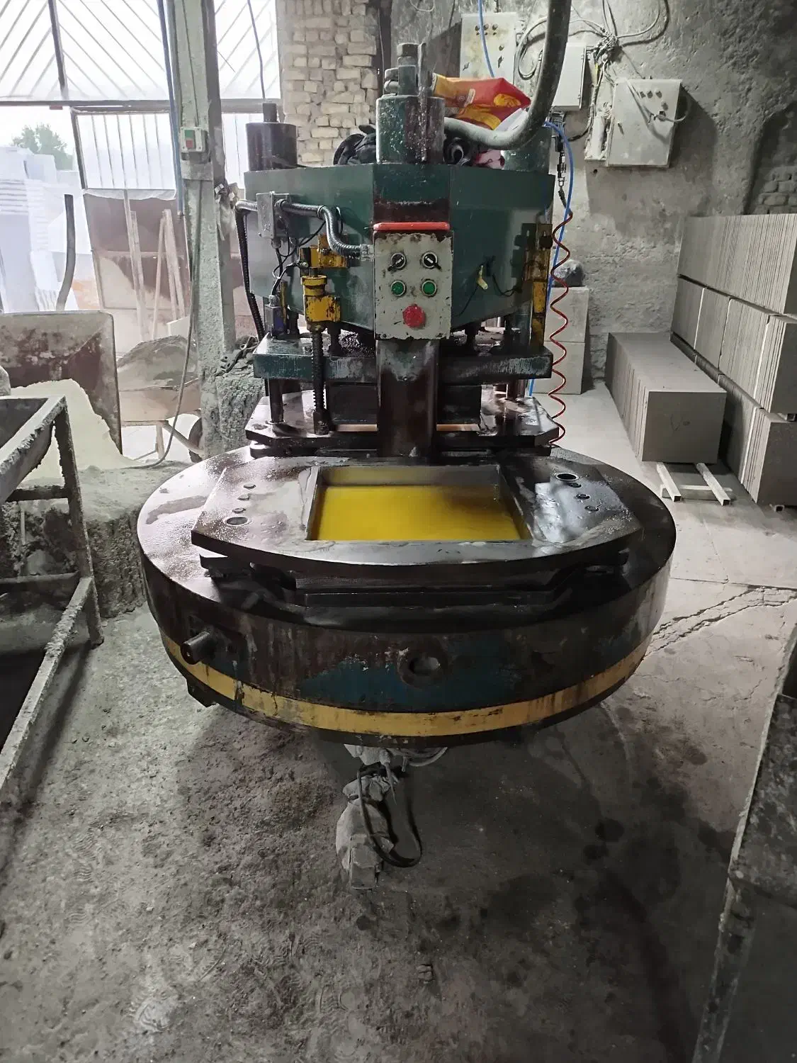 پرس دو ایستگاه موزاییک ساخت طلایی|ماشینآلات صنعتی|اصفهان, مشکین|دیوار