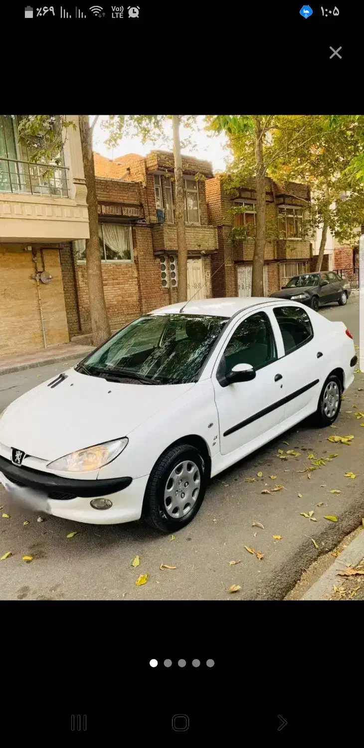 پژو ۲۰۶مدل۹۵|خودرو سواری و وانت|سیلوانه, |دیوار