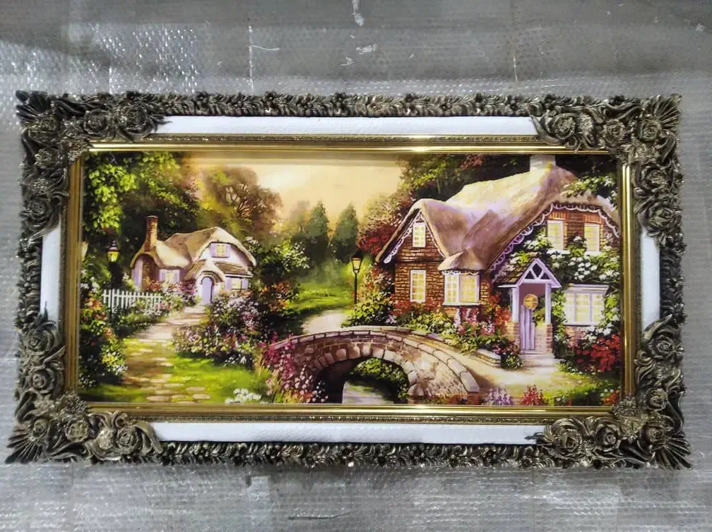 تابلوفرش منظره|تابلو فرش|اصفهان, نقش جهان|دیوار