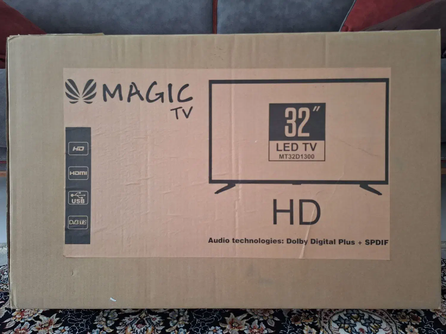 تلوزیون ۳۲ اینچ مجیک LED(پلمپ)|تلویزیون و پروژکتور|همدان, |دیوار