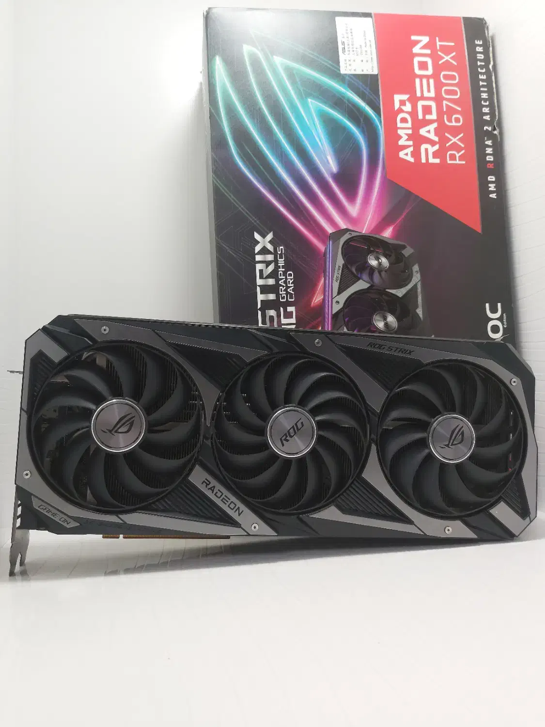 گرافیک RX 6700XT 12GB برند ASUS ROG|قطعات و لوازم جانبی رایانه|تهران, میدان ولیعصر|دیوار