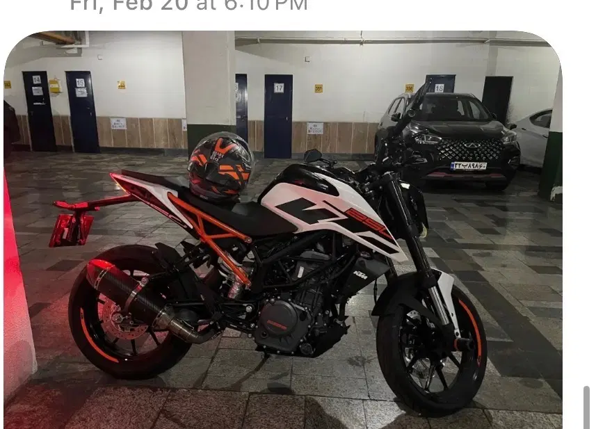 ABSدوک ۲۵۰ ktm mt25 z250|موتورسیکلت|تهران, امیرآباد|دیوار